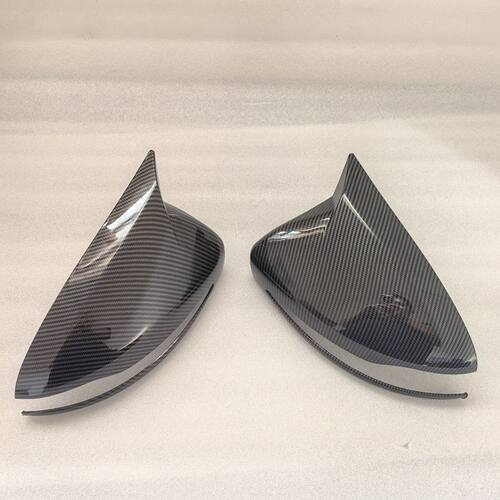 适用于20-25款奔驰GLE350 GLE400GLE450牛角后视镜改装保护盖装饰