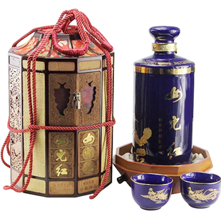 1.5L装 50年陈 女儿红绍兴黄酒五十年陈酿花雕礼盒珍藏版