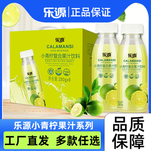 樂源小青檸果汁飲料整箱檸檬汁青檸水青檸汁西柚汁補充vc夏日飲品
