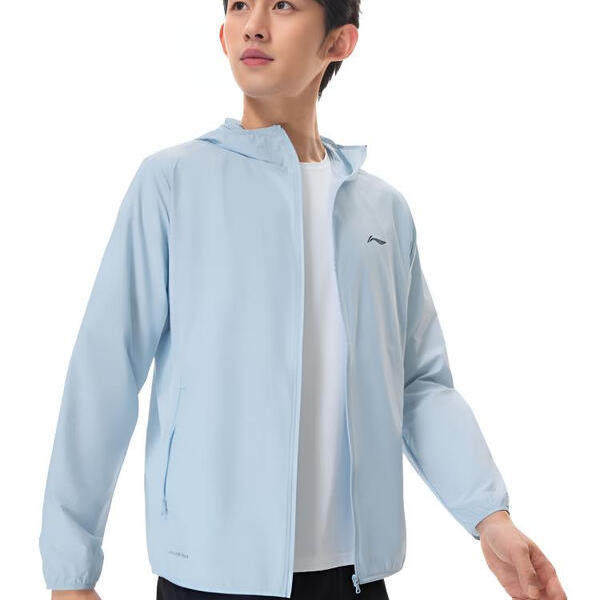 李宁防泼水吸湿排汗运动风衣男2026春季新款休闲运动外套AFDW475