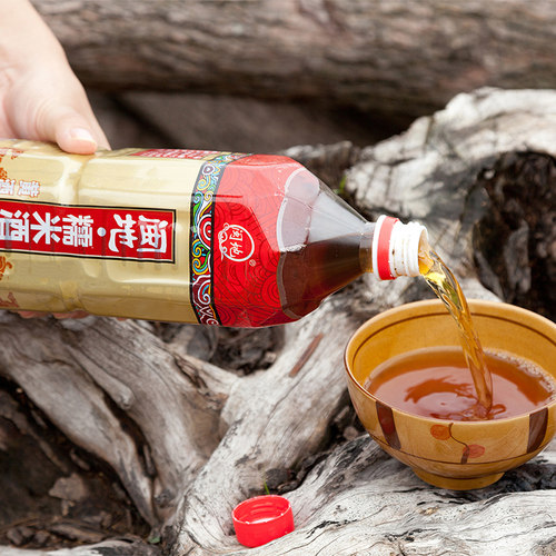 闽地糯米酒1.45L一瓶糯米酒红曲黄酒福建老酒
