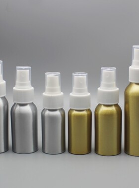 一体成形喷雾螺口铝瓶雾化好