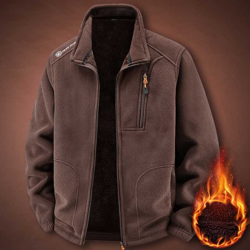 摇粒绒加绒加厚大码宽松卫衣