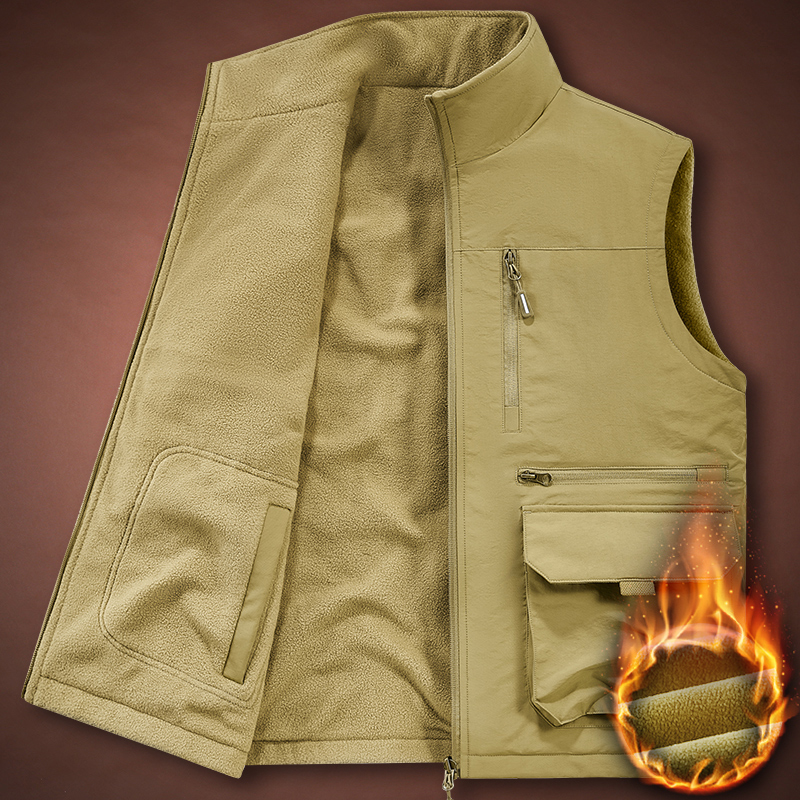 两面穿户外运动速干马甲