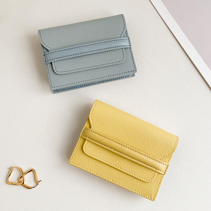 新款真皮大容量证件卡片包简约精致牛皮风琴小卡包女款驾驶证卡夹