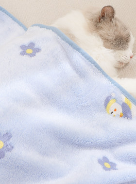 宠物被子猫咪毛毯冬天睡垫踩奶垫