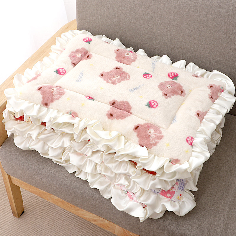 宠物垫子多尺寸猫咪睡觉防着凉花边猫窝垫可固定沙发地垫四季通用,宠物/宠物食品及用品,猫狗垫子,淘宝优惠券,粉丝福利购,淘宝优惠卷