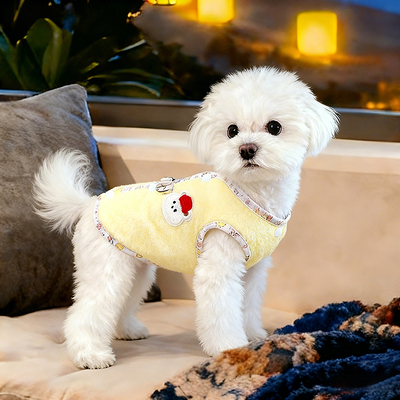 狗狗衣服冬小狗冬装比熊2025新款冬小型犬泰迪比熊可牵引保暖马甲