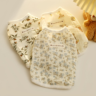 狗狗秋季 衣服幼犬小型犬比熊泰迪外出按扣马甲马尔济斯两脚衣 新款