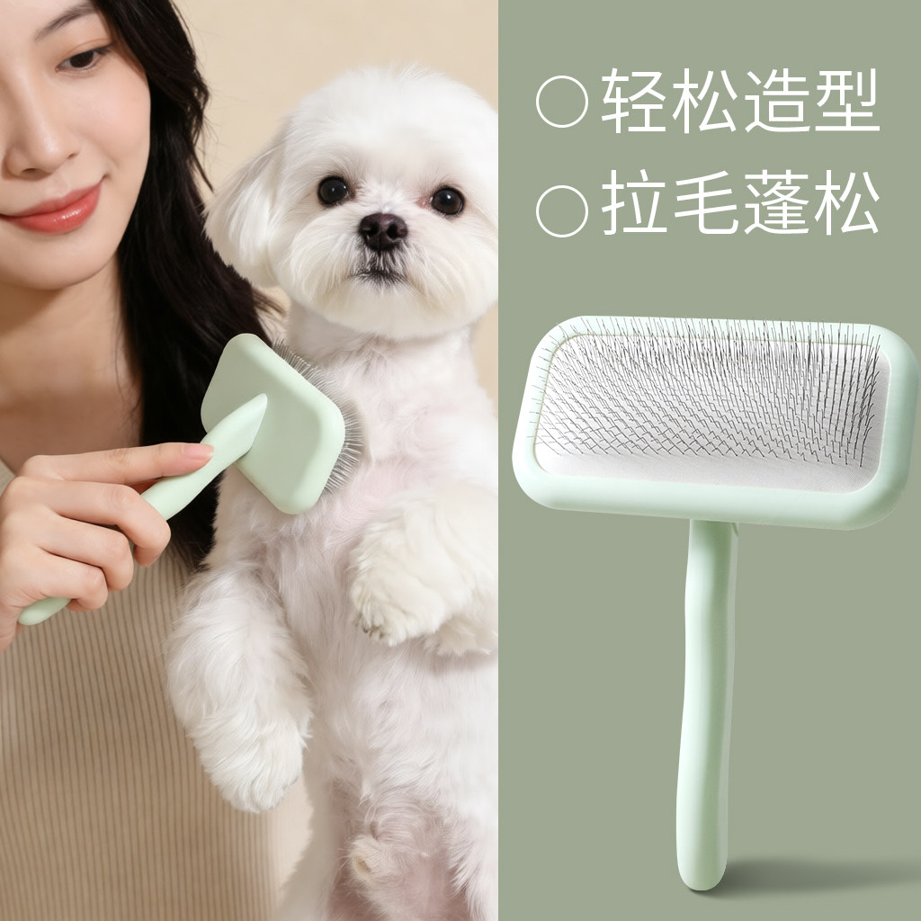 狗狗梳子梳毛专用比熊小型犬去浮毛按摩蓬松拉毛梳狗毛清理器针梳,宠物/宠物食品及用品,猫狗梳子/排梳,淘宝优惠券,粉丝福利购,淘宝优惠卷