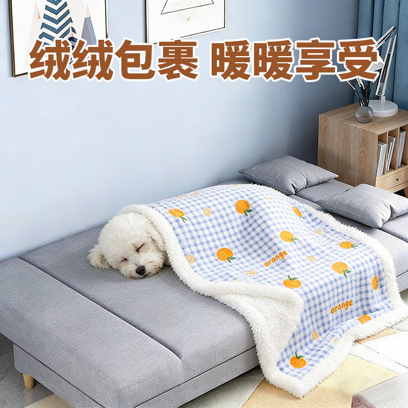 狗狗毛毯冬加厚小狗被子冬季猫毯子冬天窝垫宠物床垫高颜值珊瑚绒,宠物/宠物食品及用品,猫狗垫子,淘宝优惠券,粉丝福利购,淘宝优惠卷