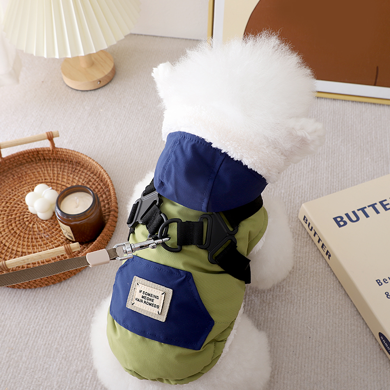 棉衣泰迪比熊防脏厚棉衣