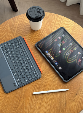 【超大触控】适用苹果ipadair7蓝牙键盘保护套11代a16妙控支点壳10.2平板5磁吸防弯pro12.9无笔槽13鼠标套装4