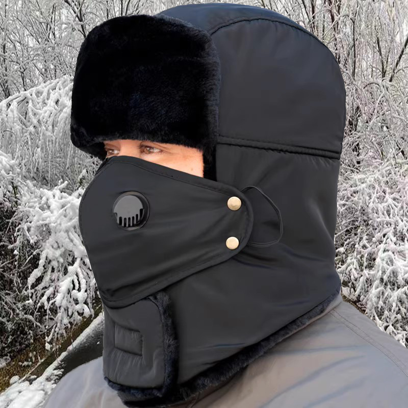 东北户外防寒滑雪男女士雷锋帽