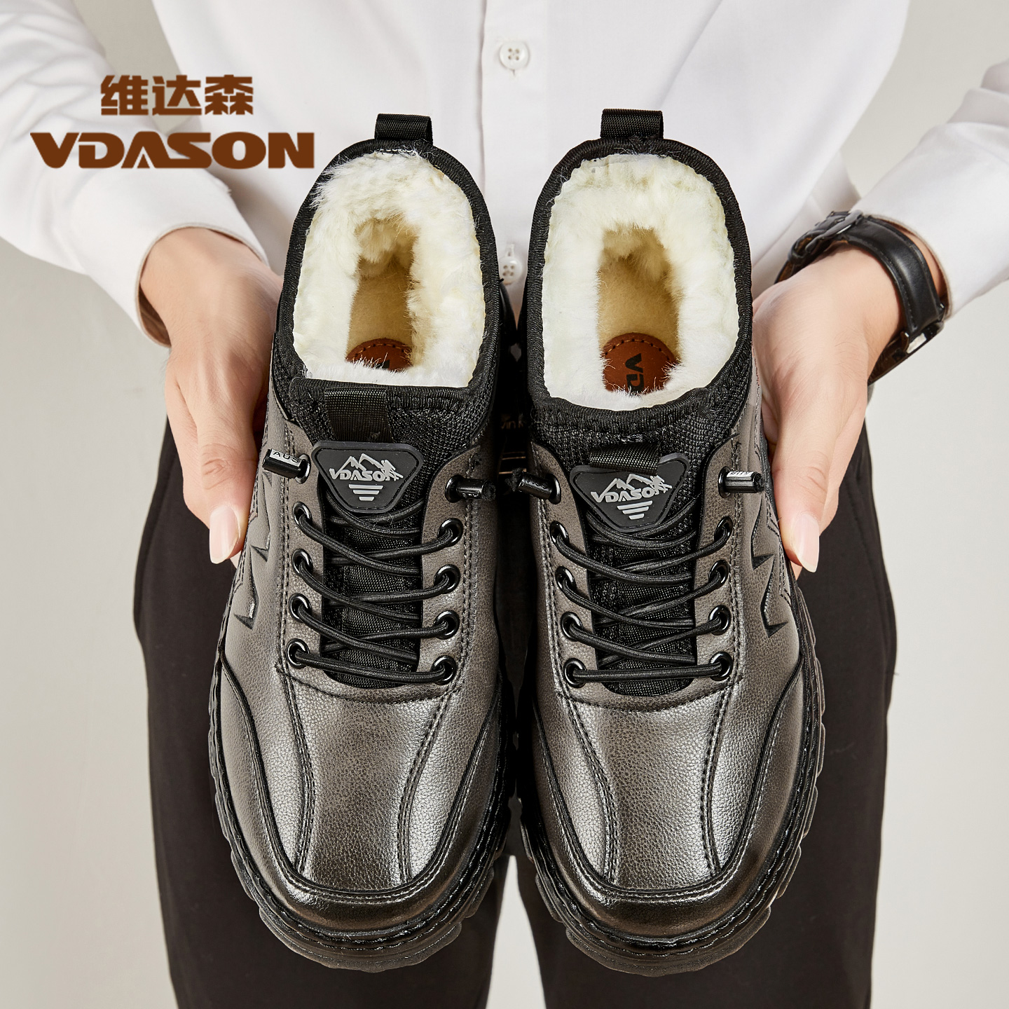 冬季加绒加厚保暖棉鞋