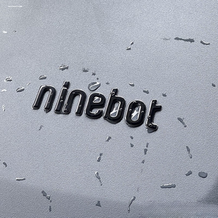 九号电动车贴纸ninebot字母贴立体改装 饰贴花车身车尾贴标 防水装