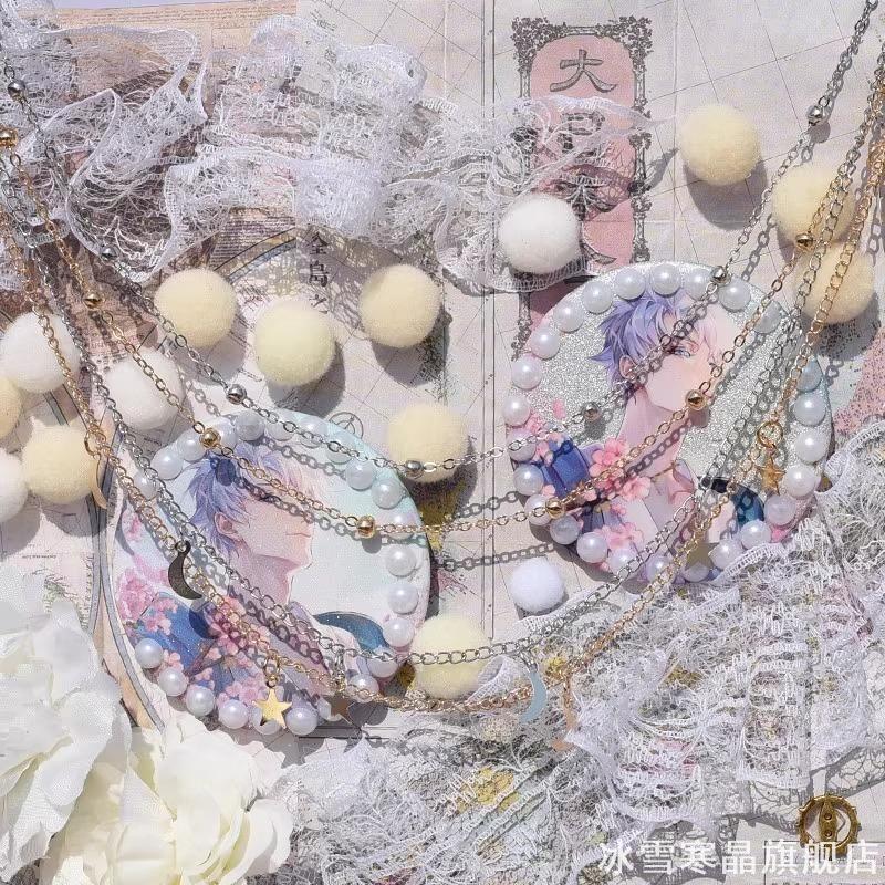 饰品配饰谷美手工展示痛包链链条