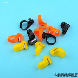 割胶割线器DIY新款钓线剪刀指环刀小刀戒指家用手指缝用刀网袋