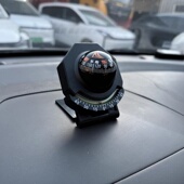 备自行车运动防 夜光高精度夜光指南针越野装 车载指南针车 车用