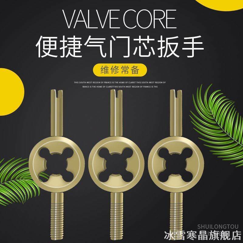 摩托车气门芯扳手钥匙汽车轮胎真空气嘴电动车维修车胎放气针工具