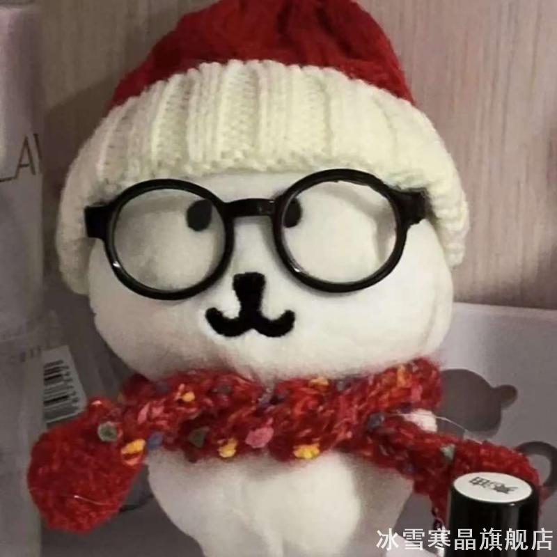 适用13cm自嘲熊挂件娃衣蓝色毛线