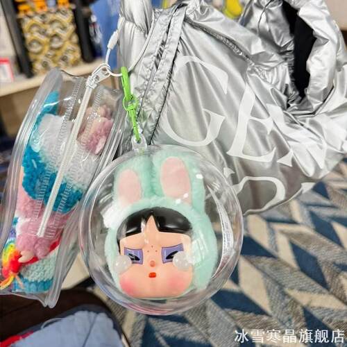 飞天小女警搪胶收纳球精灵球