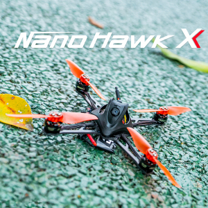 新款EMAX银燕航模飞机遥控竞速FPV Nanokawk X BNF3寸室外穿越机