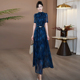 2025新款 今年流行重要场合高端简单大方 连衣裙显瘦遮肚微胖141