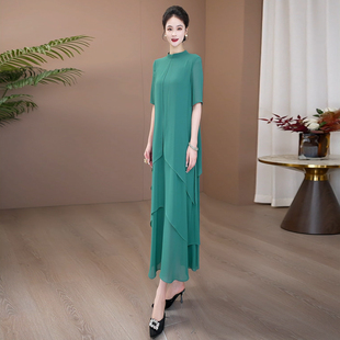 清仓连衣裙夏季2026流行设计感独特超好看不规则气质休闲长裙487