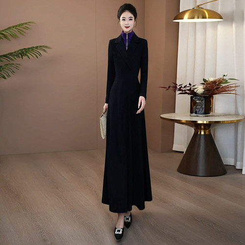 法式气质高级感收腰显瘦连衣裙