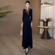 清仓正式 气质超长裙196 秋季 场合端庄连衣裙2025新款 今年流行爆款