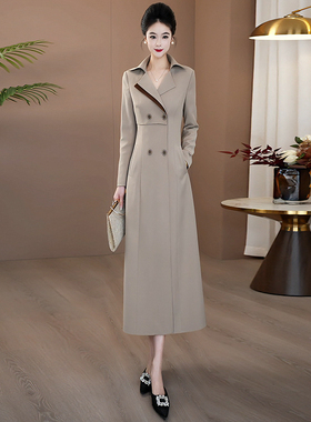 2026巨好看的风衣外套女款春秋新款高端大气上档次长款大衣3140