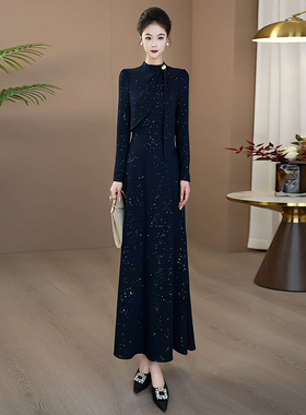 大方得体绝美连衣裙2026新款今年流行爆款气质高级感早春长裙177