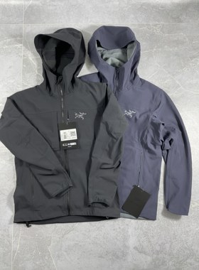 正品现货Arcteryx始祖鸟Gamma连帽hoody加厚MX防风软壳冲锋衣外套