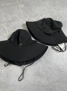 正品 Arcteryx始祖鸟Sinsola Aerios 夏季遮阳防晒男女款渔夫帽子