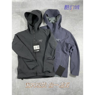 正品现货Arcteryx始祖鸟Gamma连帽hoody加厚MX防风软壳冲锋衣外套