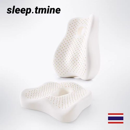 天寐乳胶腰靠坐垫套装