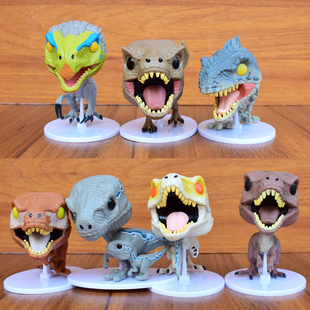 侏罗纪世界恐龙霸王龙镰刀龙迅猛龙手办模型摆件动漫儿童玩具礼物