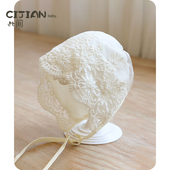 儿童洋气薄款 新款 遮阳防晒公主帽超萌宝宝潮 韩版 婴儿帽子春秋夏季