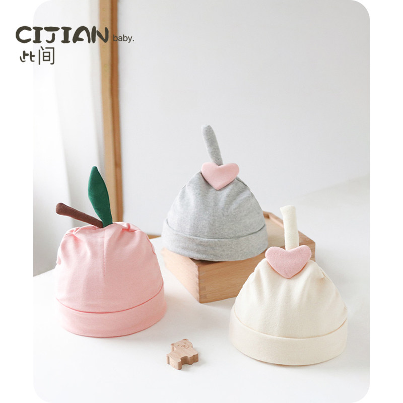 宝宝秋冬款男女帽子可爱超萌保暖个性帅气时尚水果装扮护耳胎帽