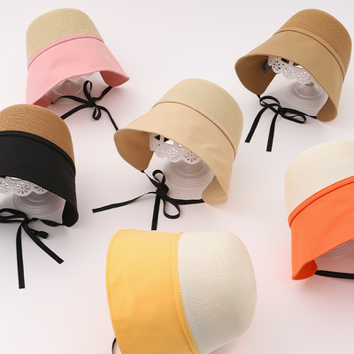 宝宝春秋款大帽檐渔夫帽