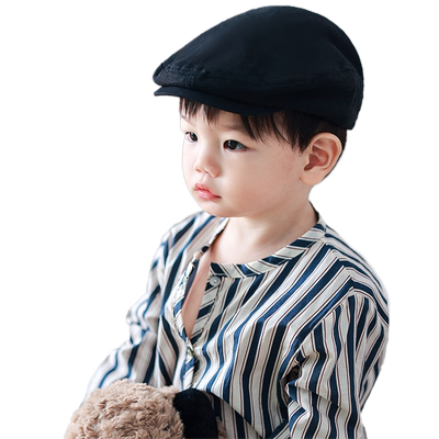 宝宝秋冬款韩版百搭贝雷帽