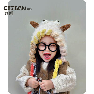 保暖护耳帽防寒毛绒帽加厚套头帽