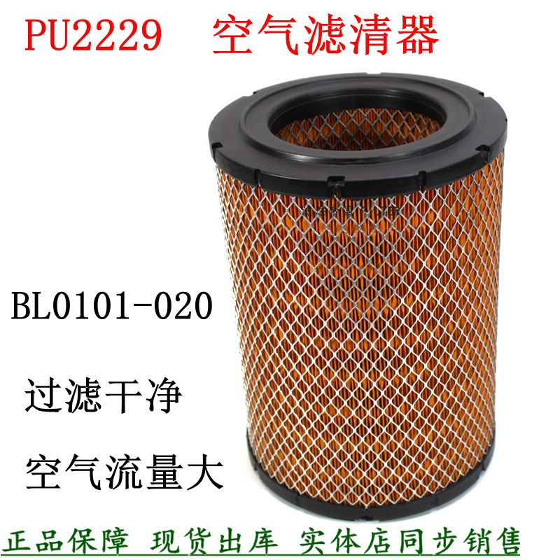 BL0101-020空气滤清器东风多利卡凯普特星云K67货车PU2229空滤芯