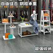 中岛展架木质组合展示架鞋 货架服装 店展示柜包包化妆品母婴中岛台