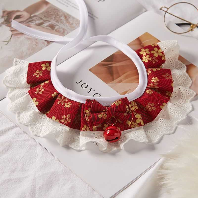 猫咪新年围脖猫项圈狗狗口水巾小中大型犬泰迪布偶可爱宠物猫饰品,宠物/宠物食品及用品,围巾/口水巾,淘宝优惠券,粉丝福利购,淘宝优惠卷