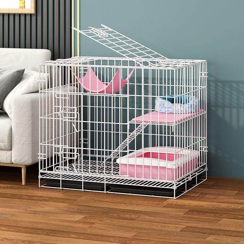 猫笼子家用室内可折叠小型猫咪猫窝带厕所一体超大自由空间猫别墅,宠物/宠物食品及用品,狗窝/屋/帐篷/沙发,淘宝优惠券,粉丝福利购,淘宝优惠卷