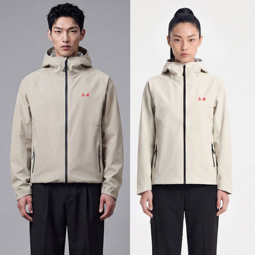 红旗汽车工作服硬壳冲锋衣