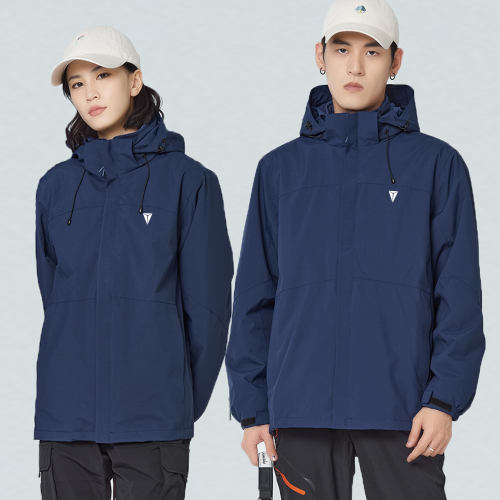 长安深蓝汽车工作服冬季冲锋衣