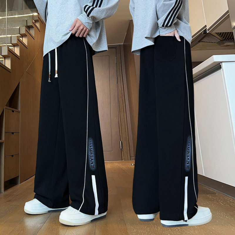 春秋款长裤子12岁男孩13初中高中学生14休闲运动裤15大童男款卫裤